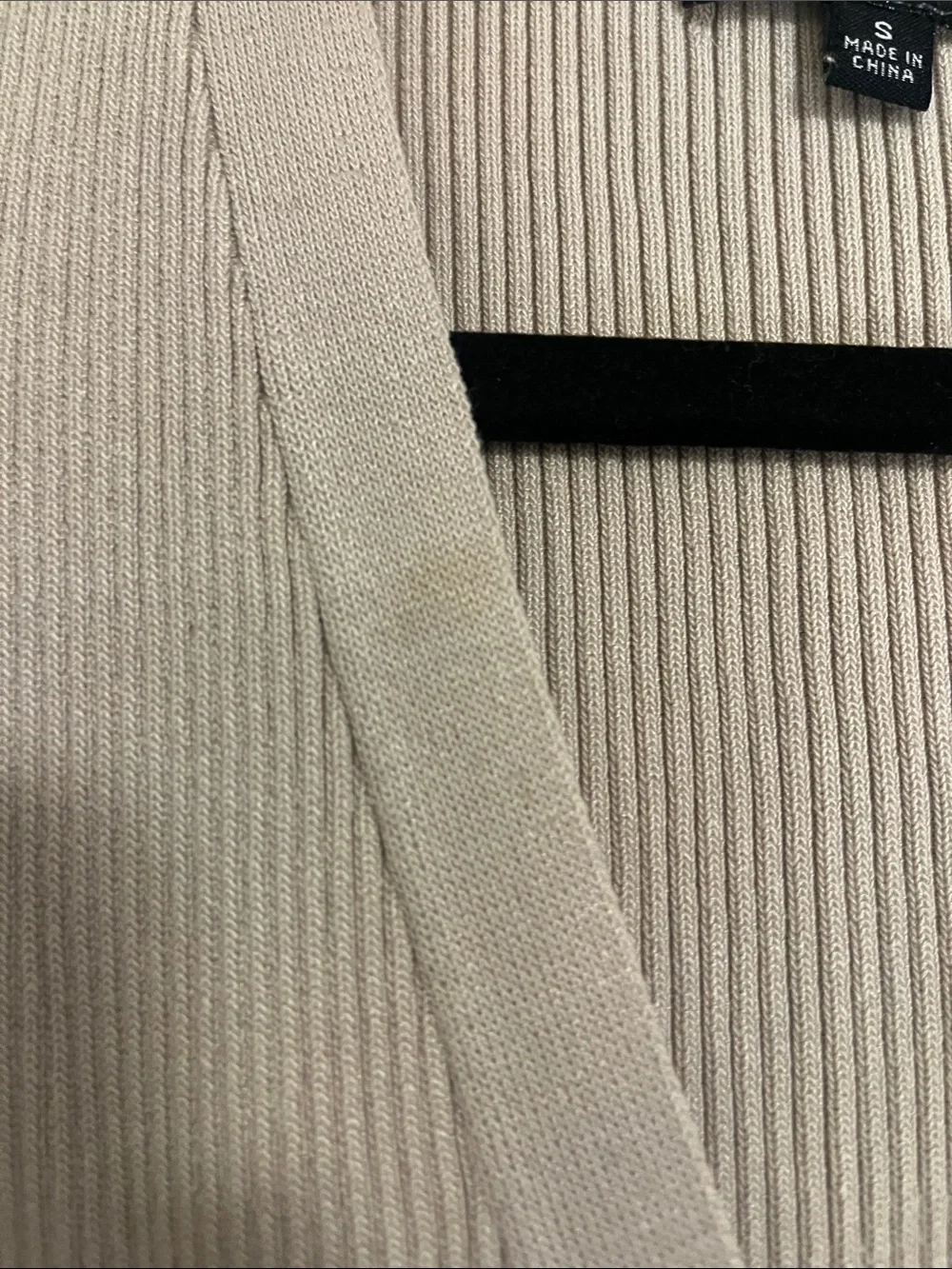 JLUXLABEL Cream Ribbed Button-Front Midi Dress - Picture 3 of 6